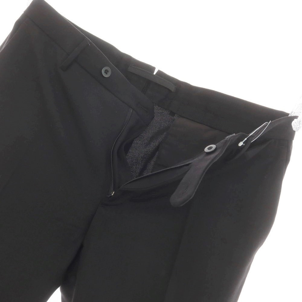 [New] INCOTEX SLOWEAR 35-type stretch wool polyester dress slacks pants, black (08) [50] [Condition rank N] [Men&