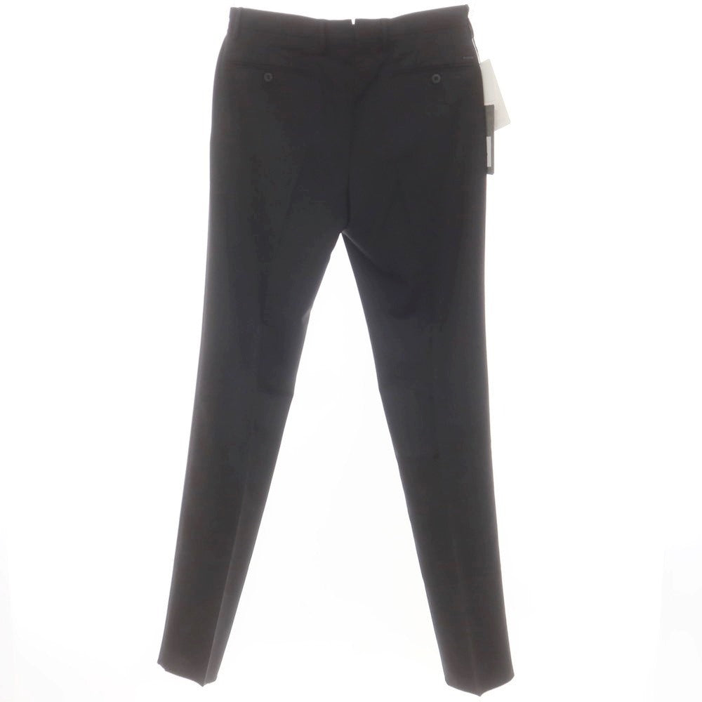 [New] INCOTEX SLOWEAR 35-type stretch wool polyester dress slacks pants, black (08) [50] [Condition rank N] [Men&