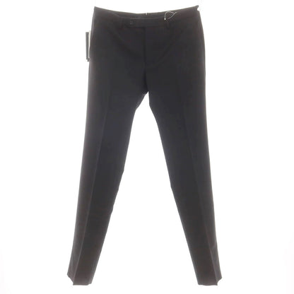 [New] INCOTEX SLOWEAR 35-type stretch wool polyester dress slacks pants, black (08) [52] [Condition rank N] [Men&