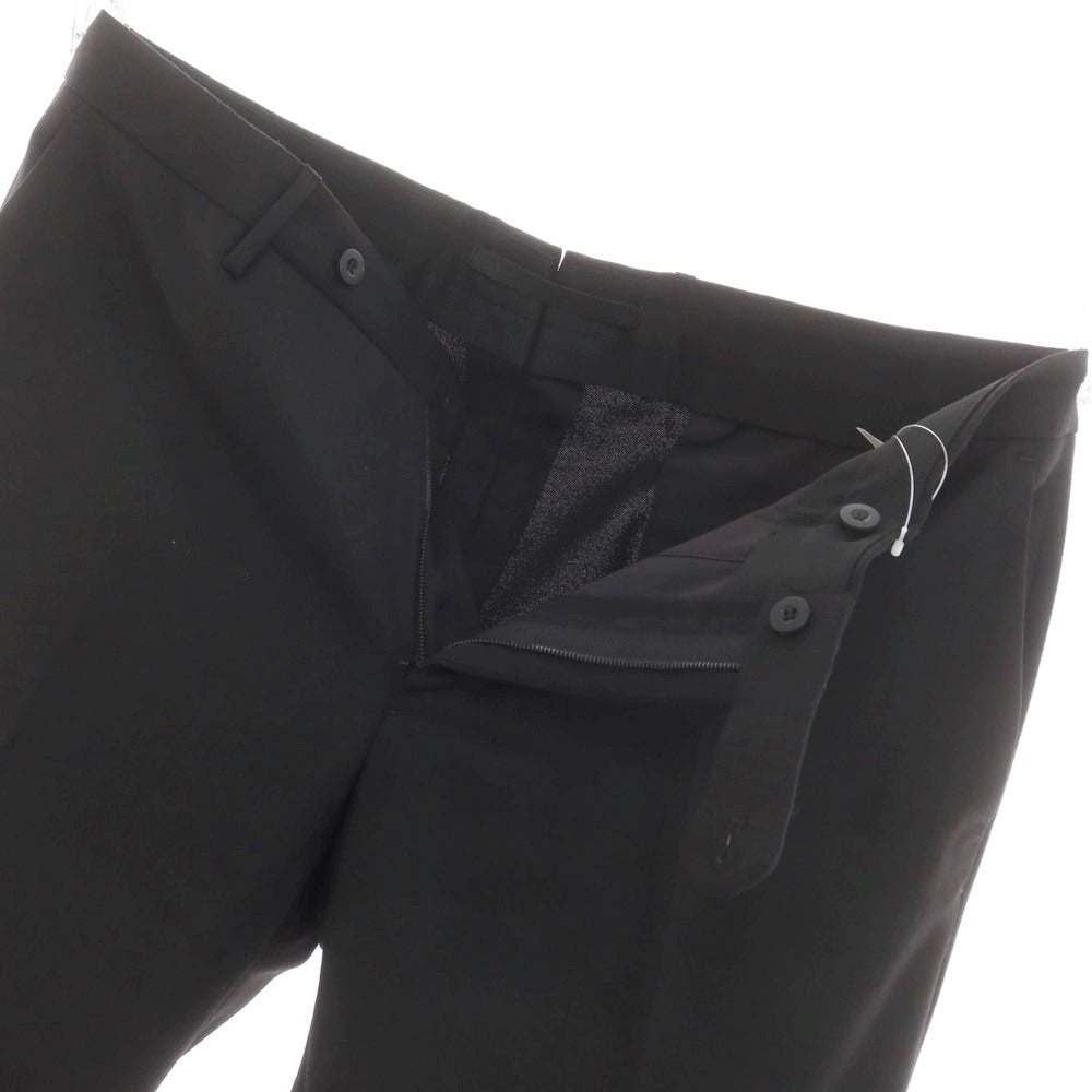[New] INCOTEX SLOWEAR 35-type stretch wool polyester dress slacks pants, black (08) [52] [Condition rank N] [Men&