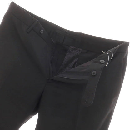 [New] INCOTEX SLOWEAR 35-type stretch wool polyester dress slacks pants, black (08) [52] [Condition rank N] [Men&