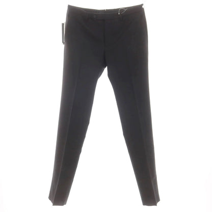 [New] INCOTEX SLOWEAR 35-type stretch wool polyester dress slacks pants, black (08) [52] [Condition rank N] [Men&