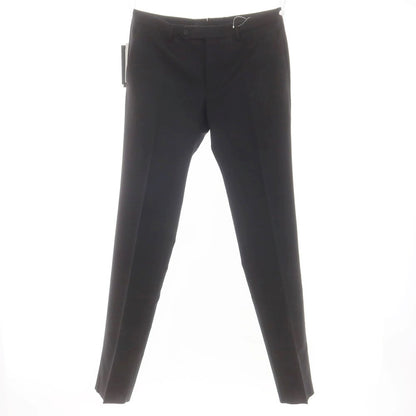 [New] INCOTEX SLOWEAR 35-type stretch wool polyester dress slacks pants, black (08) [52] [Condition rank N] [Men&