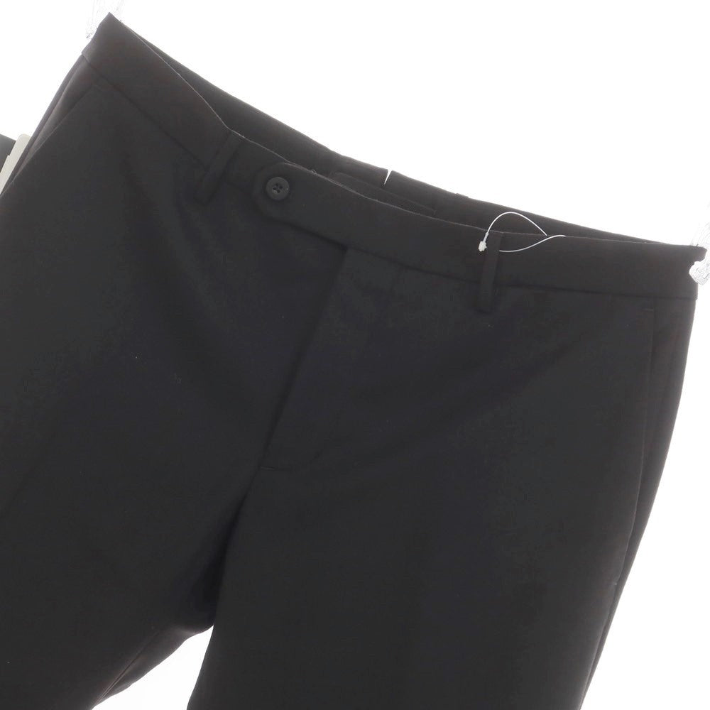 [New] INCOTEX SLOWEAR 35-type stretch wool polyester dress slacks pants, black (08) [52] [Condition rank N] [Men&