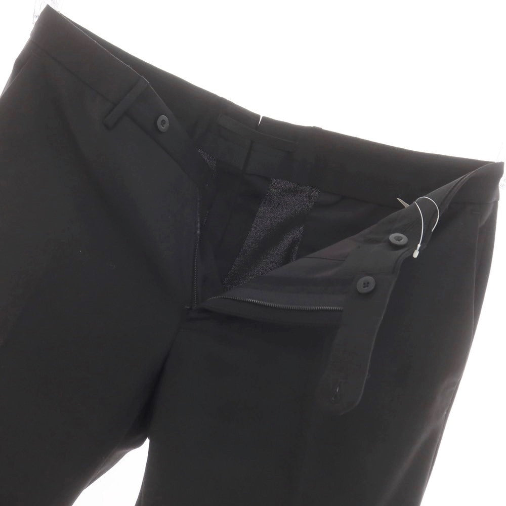 [New] INCOTEX SLOWEAR 35-type stretch wool polyester dress slacks pants, black (08) [52] [Condition rank N] [Men&