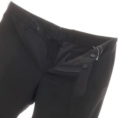 [New] INCOTEX SLOWEAR 35-type stretch wool polyester dress slacks pants, black (08) [52] [Condition rank N] [Men&