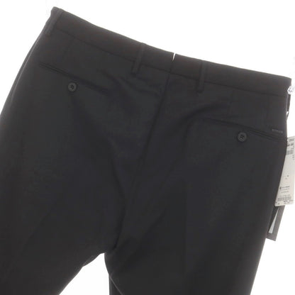 [New] INCOTEX SLOWEAR 35-type stretch wool polyester dress slacks pants, black (08) [52] [Condition rank N] [Men&
