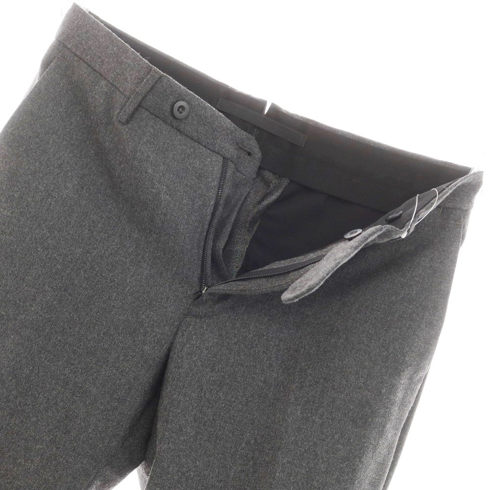 [New] INCOTEX SLOWEAR 35-type stretch wool polyester dress slacks pants dark gray (05) [44] [Condition rank N] [Men&