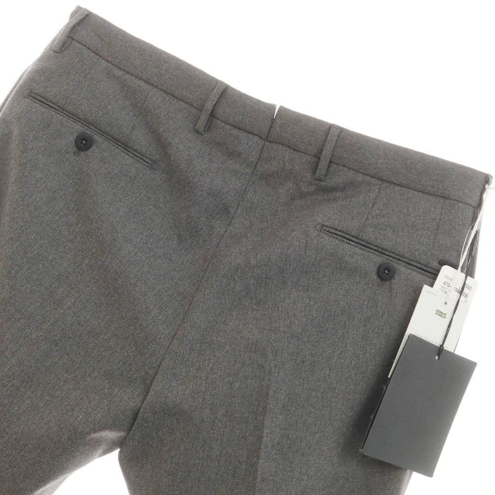 [New] INCOTEX SLOWEAR 35-type stretch wool polyester dress slacks pants, gray (03) [52] [Condition rank N] [Men&