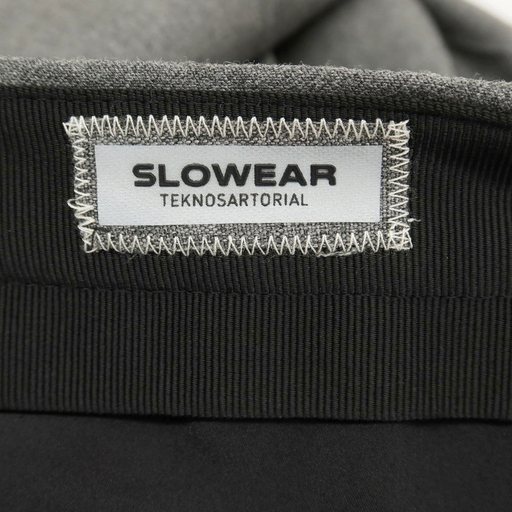 [New] INCOTEX SLOWEAR 35-type stretch wool polyester dress slacks pants, gray (03) [52] [Condition rank N] [Men&
