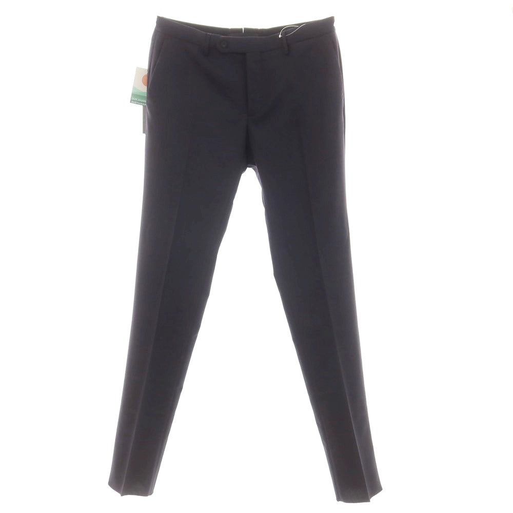 [New] INCOTEX SLOWEAR 35-type stretch wool polyester dress slacks pants dark navy (78) [52] [Condition rank N] [Men&