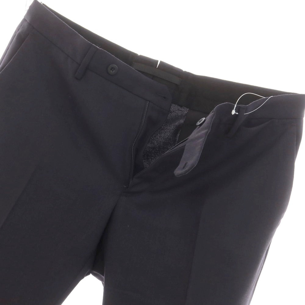 [New] INCOTEX SLOWEAR 35-type stretch wool polyester dress slacks pants dark navy (78) [52] [Condition rank N] [Men&
