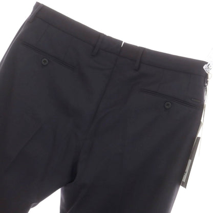 [New] INCOTEX SLOWEAR 35-type stretch wool polyester dress slacks pants dark navy (78) [52] [Condition rank N] [Men&