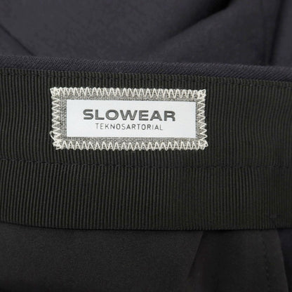 [New] INCOTEX SLOWEAR 35-type stretch wool polyester dress slacks pants dark navy (78) [52] [Condition rank N] [Men&