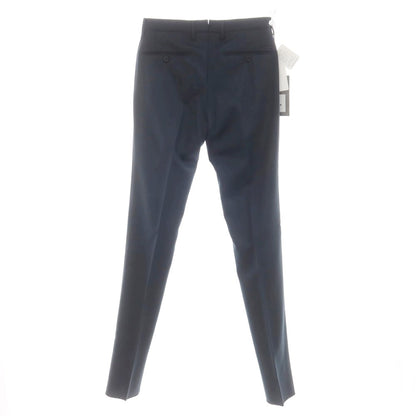 [New] INCOTEX SLOWEAR 35-type TEKNOSARTORIAL stretch wool polyester dress slacks pants green navy (79) [44] [Condition rank N] [Men&