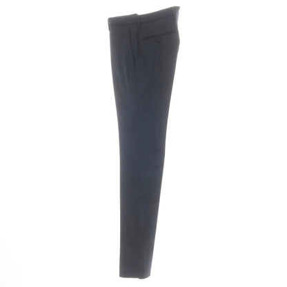 [New] INCOTEX SLOWEAR 35-type TEKNOSARTORIAL stretch wool polyester dress slacks pants green navy (79) [44] [Condition rank N] [Men&