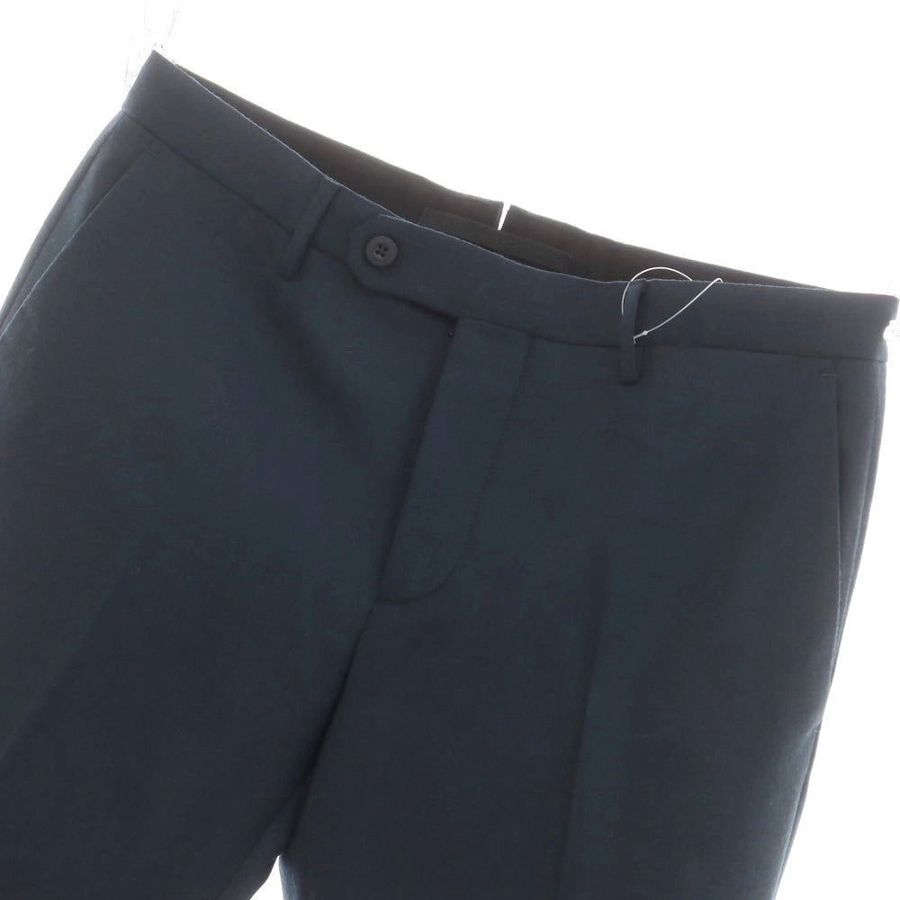 [New] INCOTEX SLOWEAR 35-type TEKNOSARTORIAL stretch wool polyester dress slacks pants green navy (79) [48] [Condition rank N] [Men&