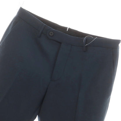 [New] INCOTEX SLOWEAR 35-type TEKNOSARTORIAL stretch wool polyester dress slacks pants green navy (79) [48] [Condition rank N] [Men&