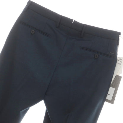 [New] INCOTEX SLOWEAR 35-type TEKNOSARTORIAL stretch wool polyester dress slacks pants green navy (79) [48] [Condition rank N] [Men&