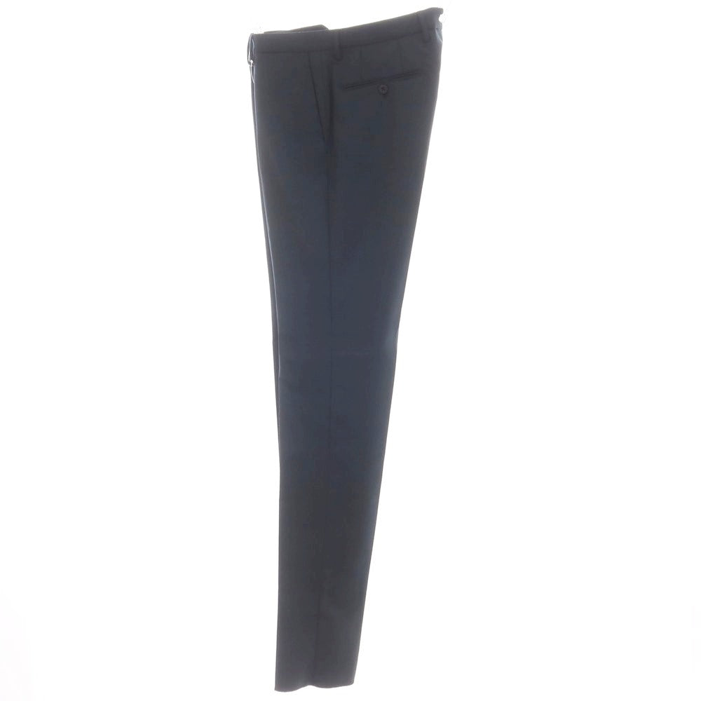 [New] INCOTEX SLOWEAR 35-type TEKNOSARTORIAL stretch wool polyester dress slacks pants green navy (79) [48] [Condition rank N] [Men&