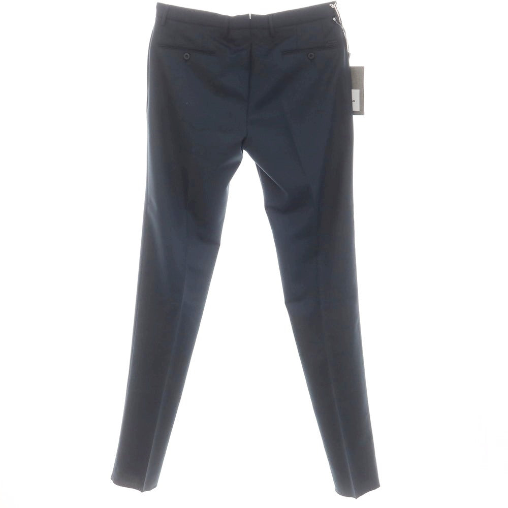 [New] INCOTEX SLOWEAR 35-type TEKNOSARTORIAL stretch wool polyester dress slacks pants green navy (79) [52] [Condition rank N] [Men&