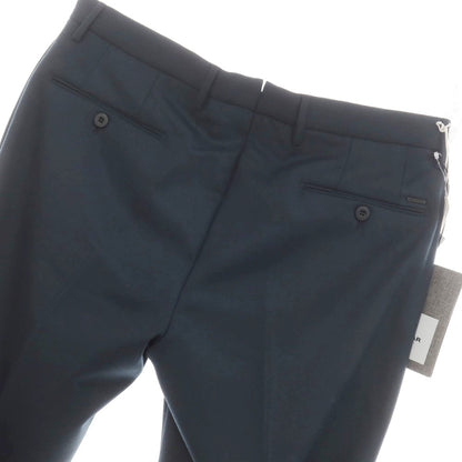 [New] INCOTEX SLOWEAR 35-type TEKNOSARTORIAL stretch wool polyester dress slacks pants green navy (79) [52] [Condition rank N] [Men&