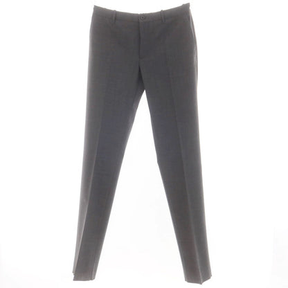 [New] INCOTEX SLOWEAR 84-type TEKNOSARTORIAL stretch polyester wool dress slacks pants dark gray (05) [50] [Condition rank N] [Men&