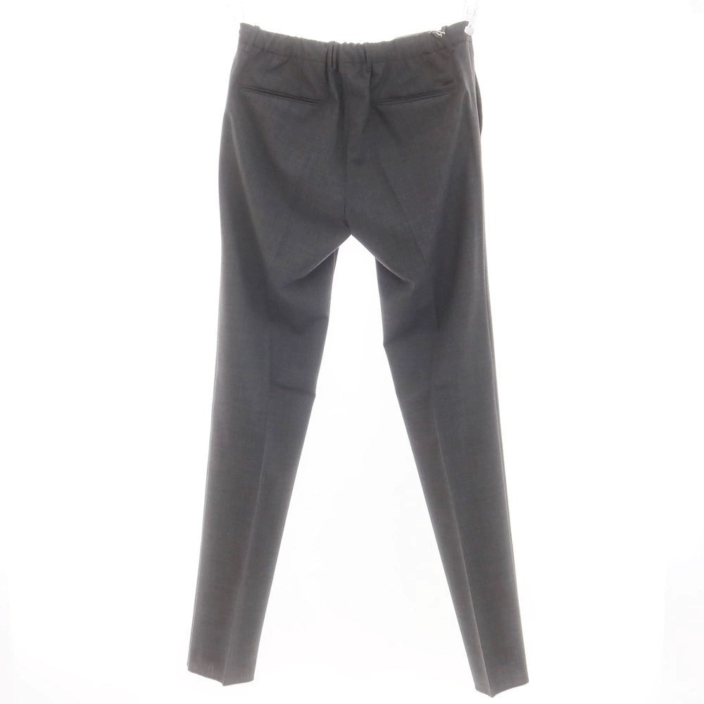 [New] INCOTEX SLOWEAR 84-type TEKNOSARTORIAL stretch polyester wool dress slacks pants dark gray (05) [50] [Condition rank N] [Men&
