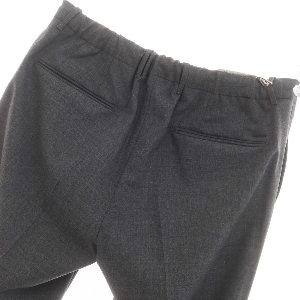 [New] INCOTEX SLOWEAR 84-type TEKNOSARTORIAL stretch polyester wool dress slacks pants dark gray (05) [50] [Condition rank N] [Men&