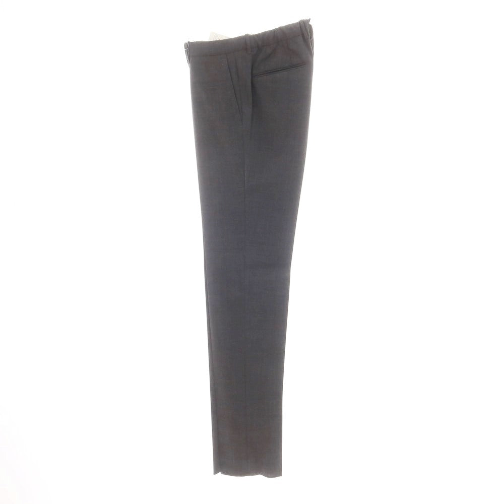 [New] INCOTEX SLOWEAR 84-type TEKNOSARTORIAL stretch polyester wool dress slacks pants dark gray (05) [50] [Condition rank N] [Men&