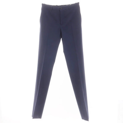 [New] INCOTEX SLOWEAR 84-type TEKNOSARTORIAL stretch polyester wool dress slacks pants light navy (75) [46] [Condition rank N] [Men&