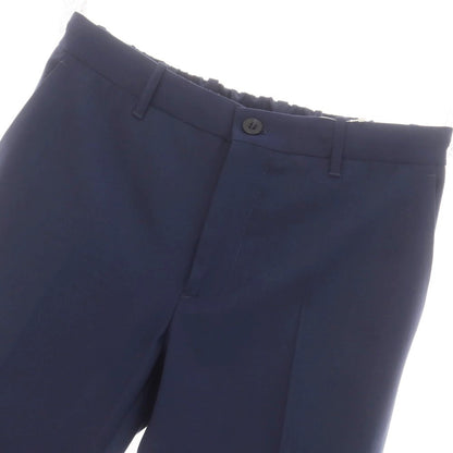 [New] INCOTEX SLOWEAR 84-type TEKNOSARTORIAL stretch polyester wool dress slacks pants light navy (75) [46] [Condition rank N] [Men&