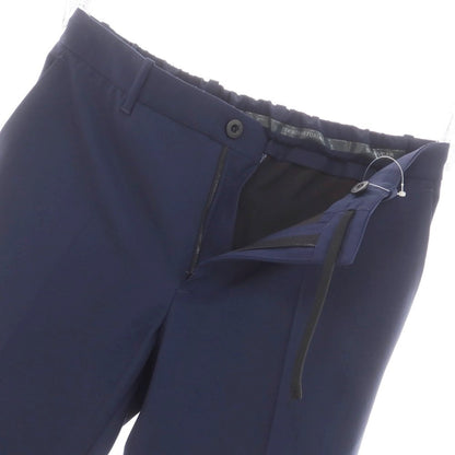 [New] INCOTEX SLOWEAR 84-type TEKNOSARTORIAL stretch polyester wool dress slacks pants light navy (75) [46] [Condition rank N] [Men&
