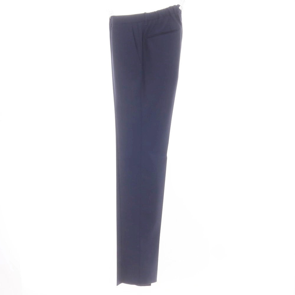 [New] INCOTEX SLOWEAR 84-type TEKNOSARTORIAL stretch polyester wool dress slacks pants light navy (75) [46] [Condition rank N] [Men&