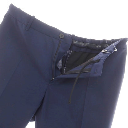 [New] INCOTEX SLOWEAR 84-type TEKNOSARTORIAL stretch polyester wool dress slacks pants light navy (75) [52] [Condition rank N] [Men&