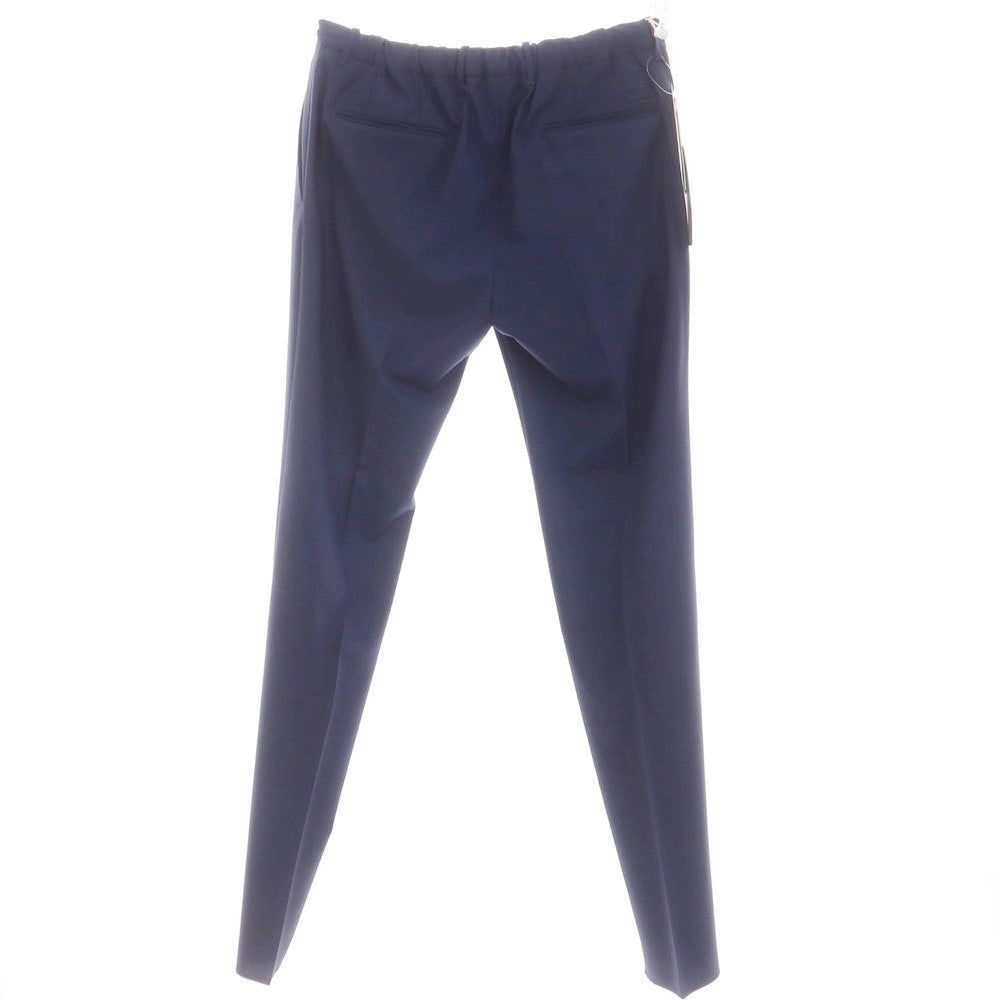 [New] INCOTEX SLOWEAR 84-type TEKNOSARTORIAL stretch polyester wool dress slacks pants light navy (75) [52] [Condition rank N] [Men&