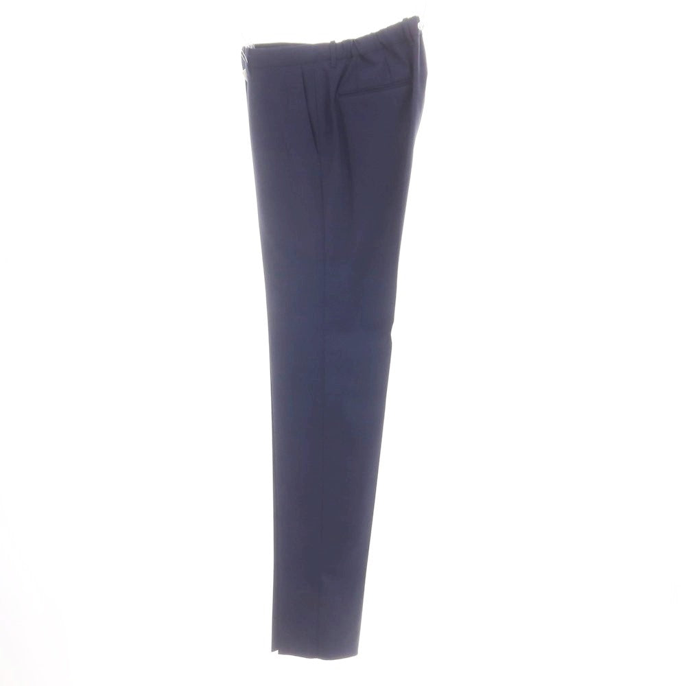 [New] INCOTEX SLOWEAR 84-type TEKNOSARTORIAL stretch polyester wool dress slacks pants light navy (75) [52] [Condition rank N] [Men&