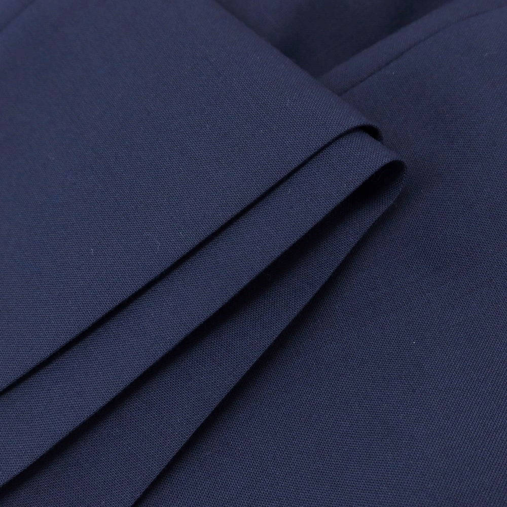 [New] INCOTEX SLOWEAR 84-type TEKNOSARTORIAL stretch polyester wool dress slacks pants light navy (75) [52] [Condition rank N] [Men&