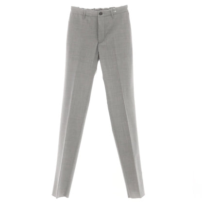 [New] INCOTEX SLOWEAR 84-type TEKNOSARTORIAL stretch polyester wool dress slacks pants light gray (02) [44] [Condition rank N] [Men&