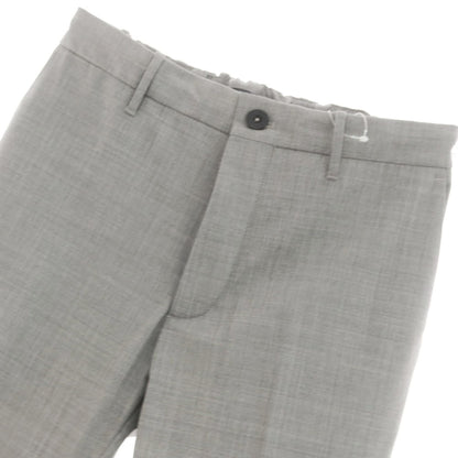 [New] INCOTEX SLOWEAR 84-type TEKNOSARTORIAL stretch polyester wool dress slacks pants light gray (02) [44] [Condition rank N] [Men&