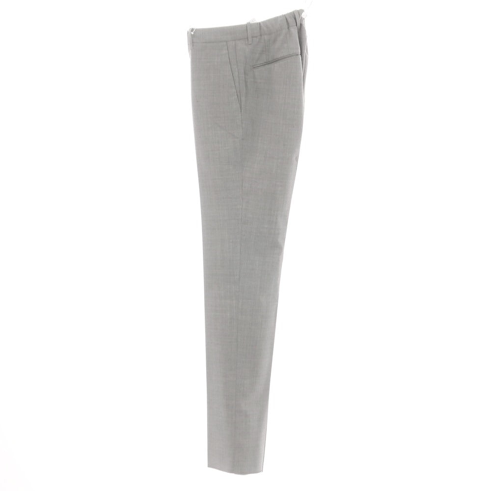 [New] INCOTEX SLOWEAR 84-type TEKNOSARTORIAL stretch polyester wool dress slacks pants light gray (02) [44] [Condition rank N] [Men&