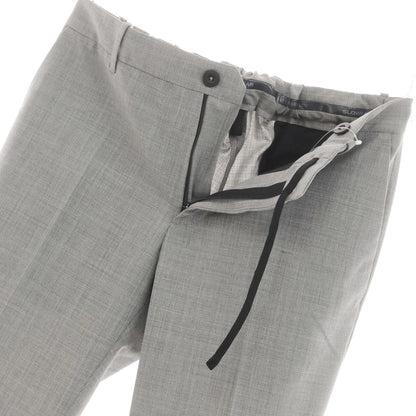 [New] INCOTEX SLOWEAR 84-type TEKNOSARTORIAL stretch polyester wool dress slacks pants light gray (02) [46] [Condition rank N] [Men&