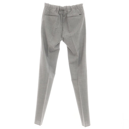 [New] INCOTEX SLOWEAR 84-type TEKNOSARTORIAL stretch polyester wool dress slacks pants light gray (02) [46] [Condition rank N] [Men&