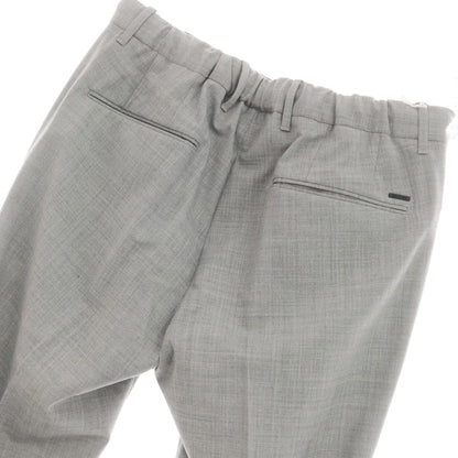 [New] INCOTEX SLOWEAR 84-type TEKNOSARTORIAL stretch polyester wool dress slacks pants light gray (02) [46] [Condition rank N] [Men&