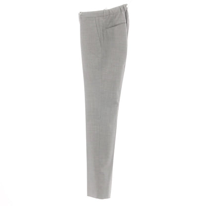 [New] INCOTEX SLOWEAR 84-type TEKNOSARTORIAL stretch polyester wool dress slacks pants light gray (02) [46] [Condition rank N] [Men&
