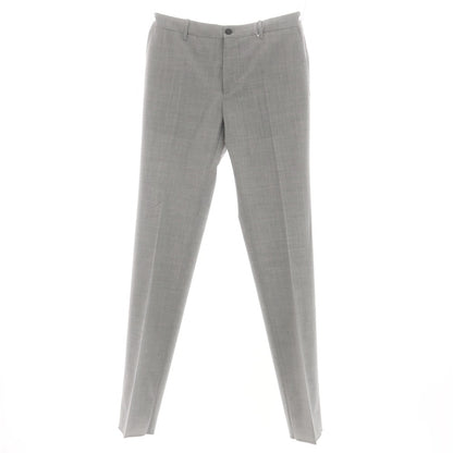 [New] INCOTEX SLOWEAR 84-type TEKNOSARTORIAL stretch polyester wool dress slacks pants light gray (02) [50] [Condition rank N] [Men&
