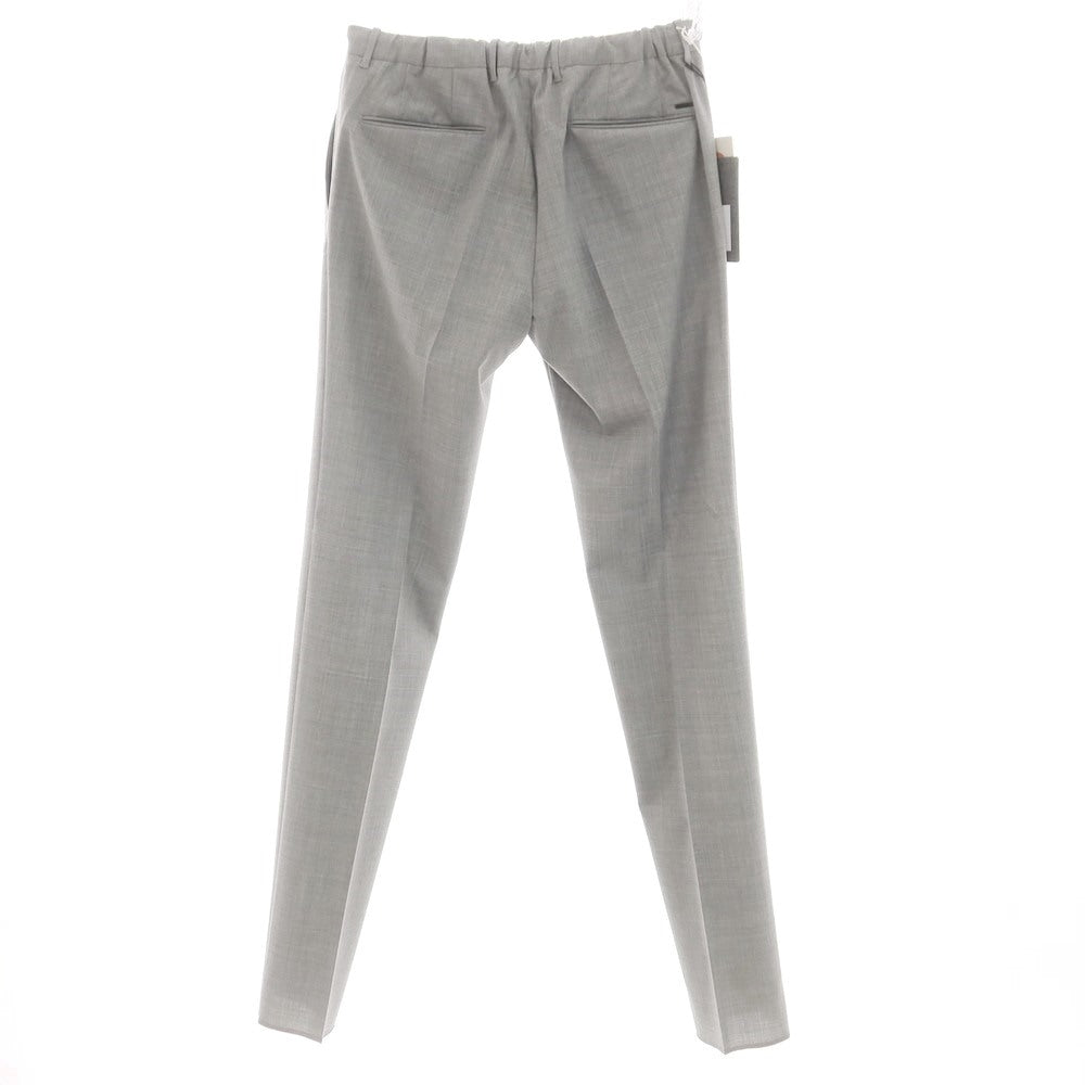 [New] INCOTEX SLOWEAR 84-type TEKNOSARTORIAL stretch polyester wool dress slacks pants light gray (02) [50] [Condition rank N] [Men&