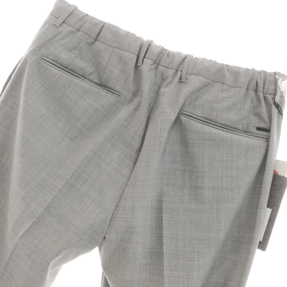 [New] INCOTEX SLOWEAR 84-type TEKNOSARTORIAL stretch polyester wool dress slacks pants light gray (02) [50] [Condition rank N] [Men&