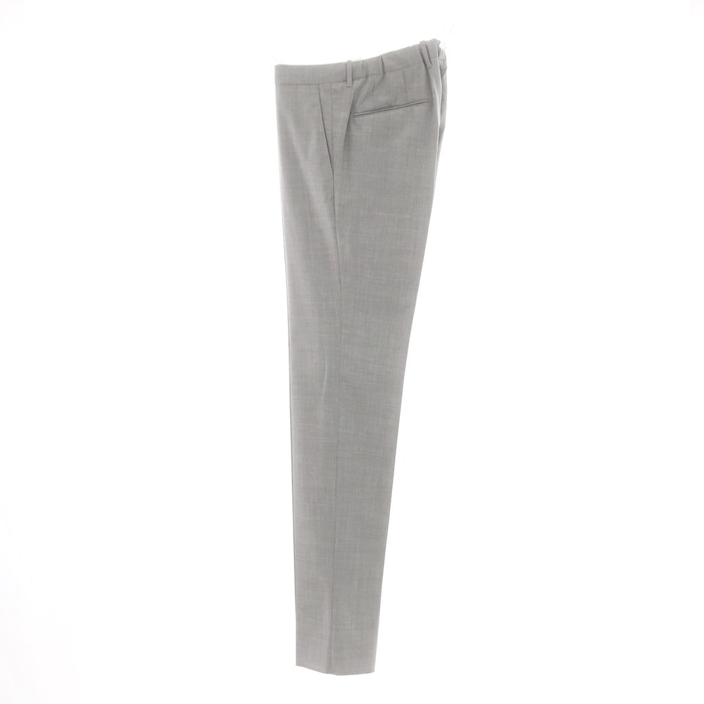 [New] INCOTEX SLOWEAR 84-type TEKNOSARTORIAL stretch polyester wool dress slacks pants light gray (02) [50] [Condition rank N] [Men&
