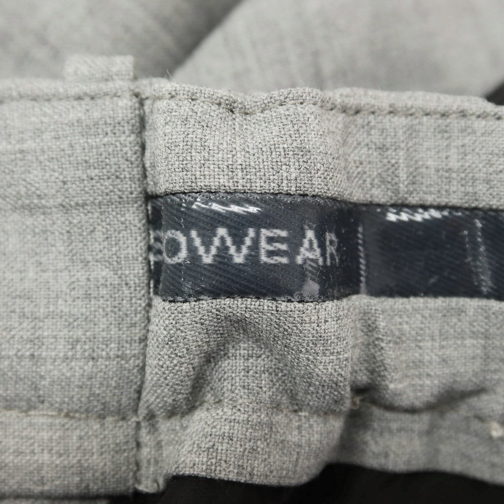 [New] INCOTEX SLOWEAR 84-type TEKNOSARTORIAL stretch polyester wool dress slacks pants light gray (02) [50] [Condition rank N] [Men&
